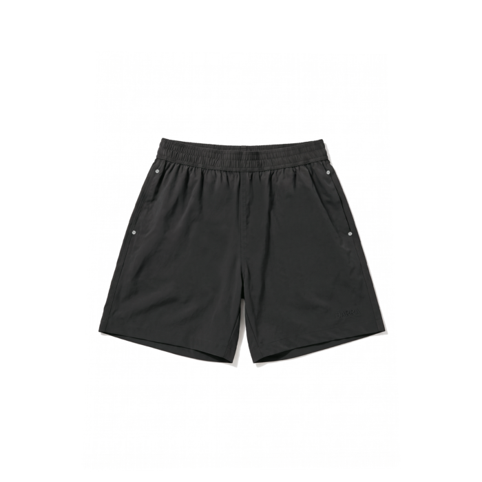 SHORT CLASSICO LEVE “POCKET’’ PRETO FRENTE SHORT BARRA CLASSICO LEVE POCKET PRETO