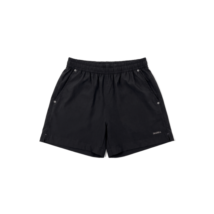 SHORT LEVE BARRA LOGO PRETO FRENTE (1) SHORT BARRA LEVE BARRA LOGO PRETO