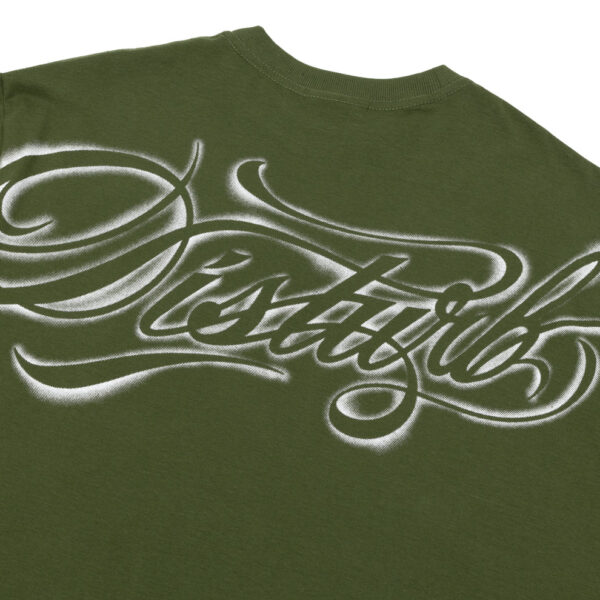 T-shirtScriptStencilVerdeCostas CAMISETA DISTURB SCRIPT STENCIL VERDE