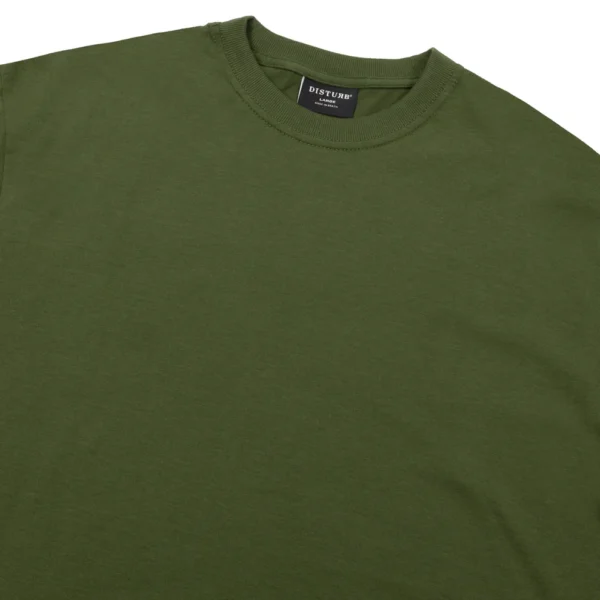 T-shirtScriptStencilVerdeFrente CAMISETA DISTURB SCRIPT STENCIL VERDE