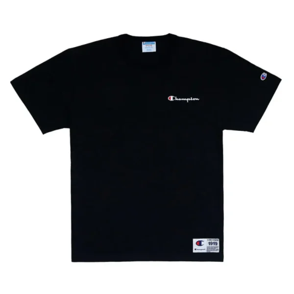 bs CAMISETA CHAMPION LIFE MINI SCRIPT PRETO